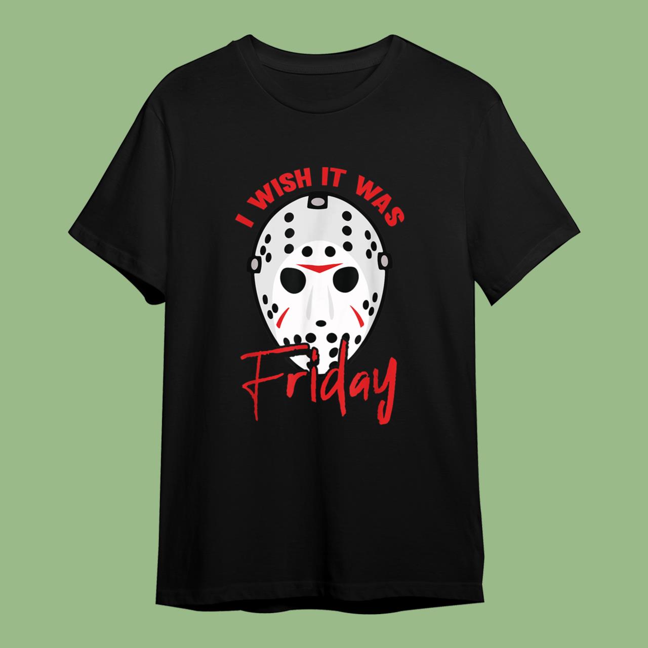 Friday Lazy DIY Halloween Costume Horror Movie T-Shirt