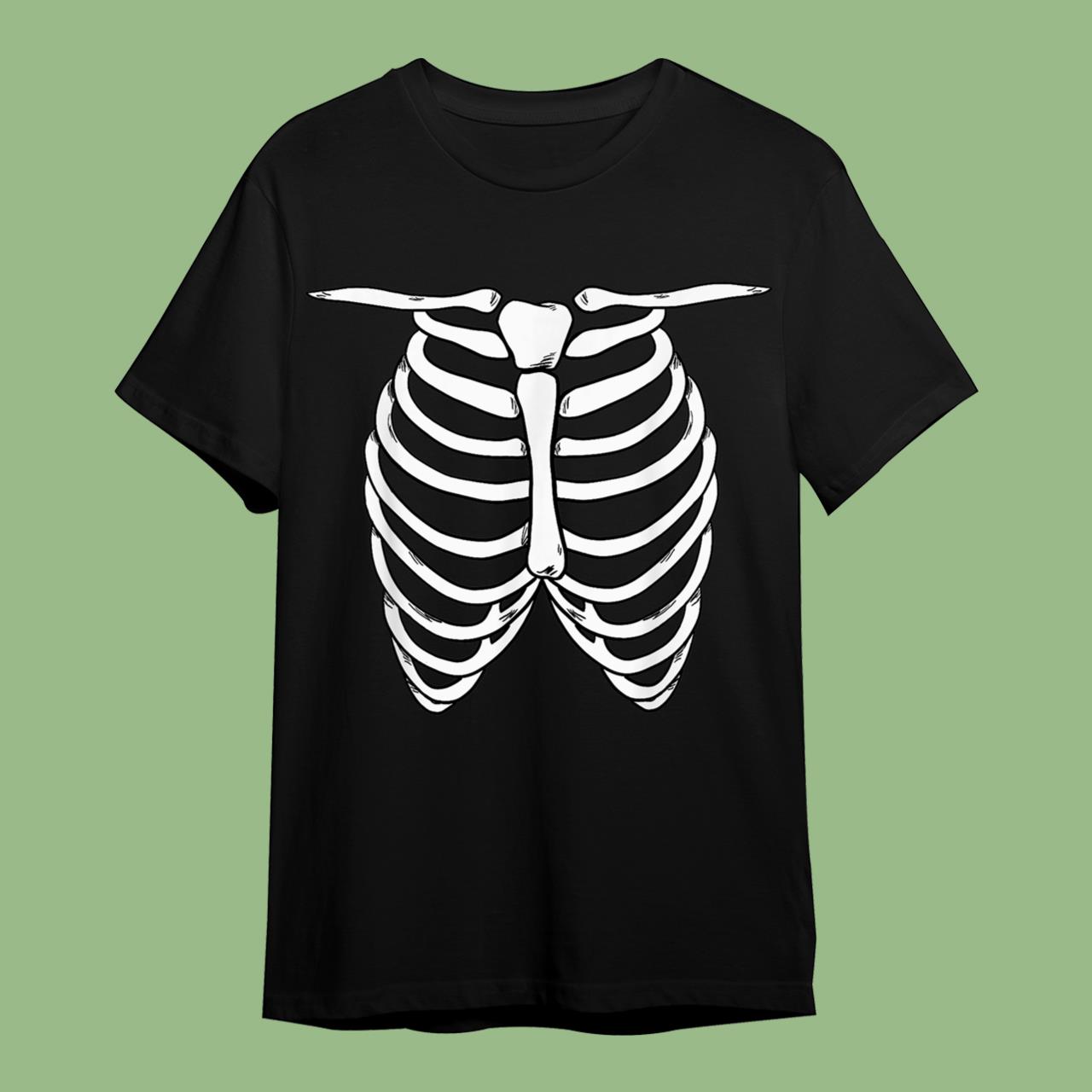 Halloween Skeleton Torso T-Shirt