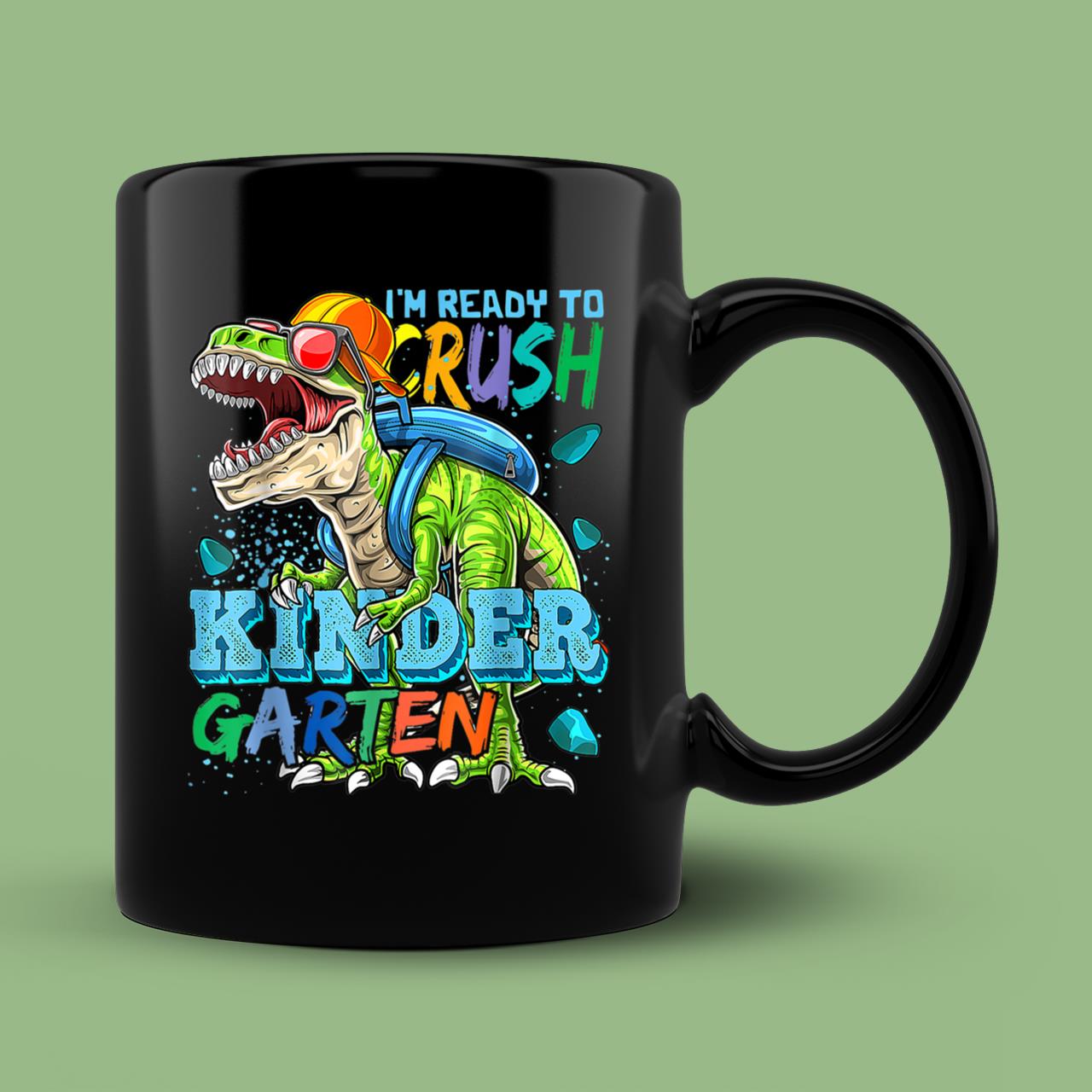 Kindergartens Dinosaur Back To School Kids Mug