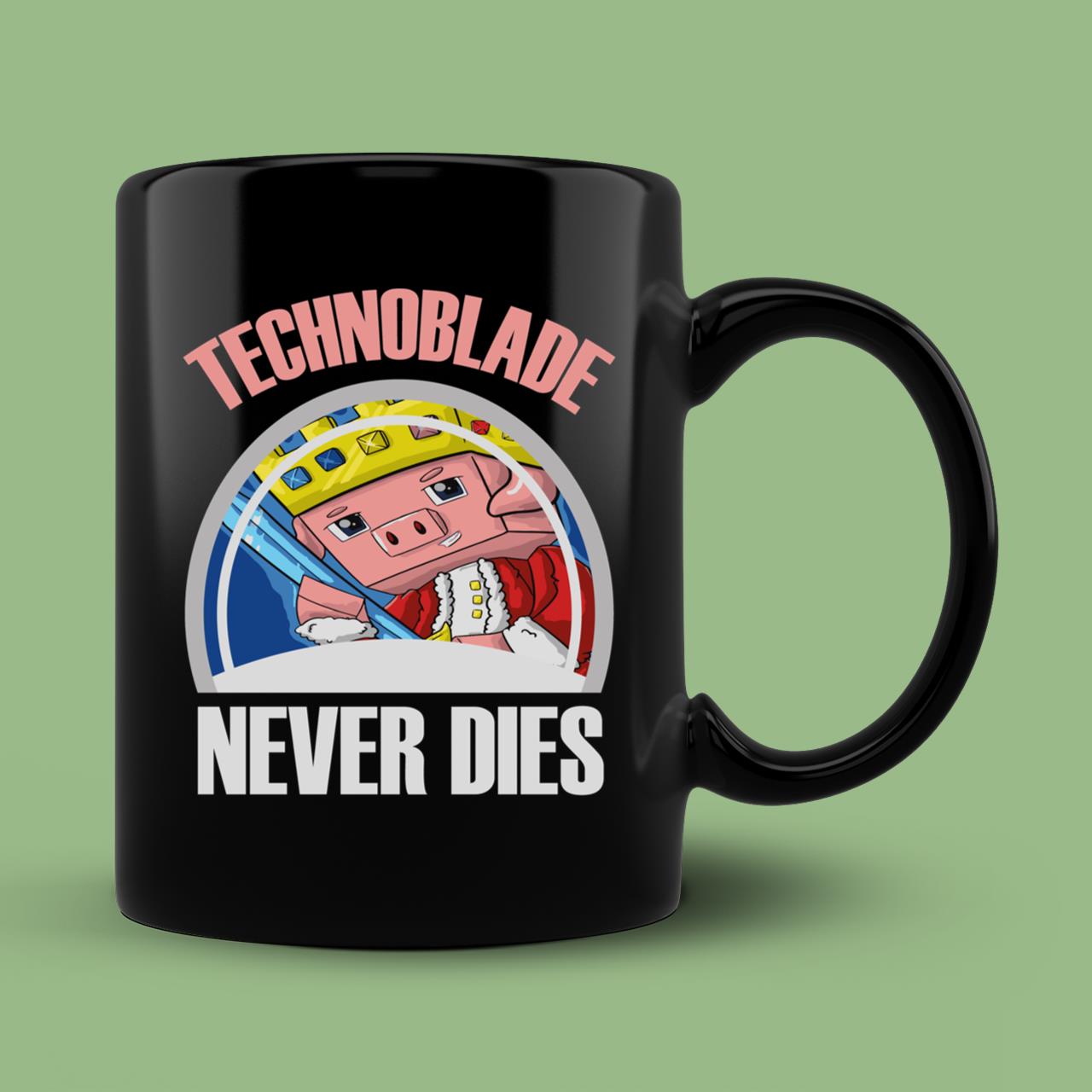 Mcyt Gaming Valentines Day Gift Technoblade Never Dies Classic Mug