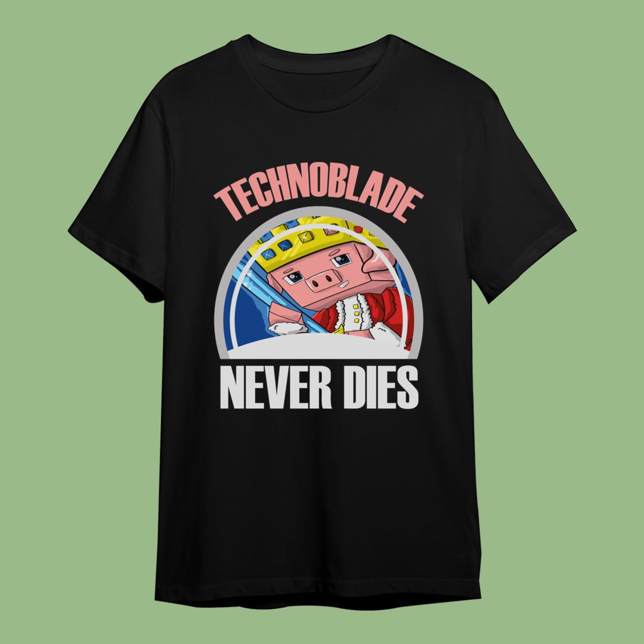 Mcyt Gaming Valentines Day Gift Technoblade Never Dies Classic T-Shirt