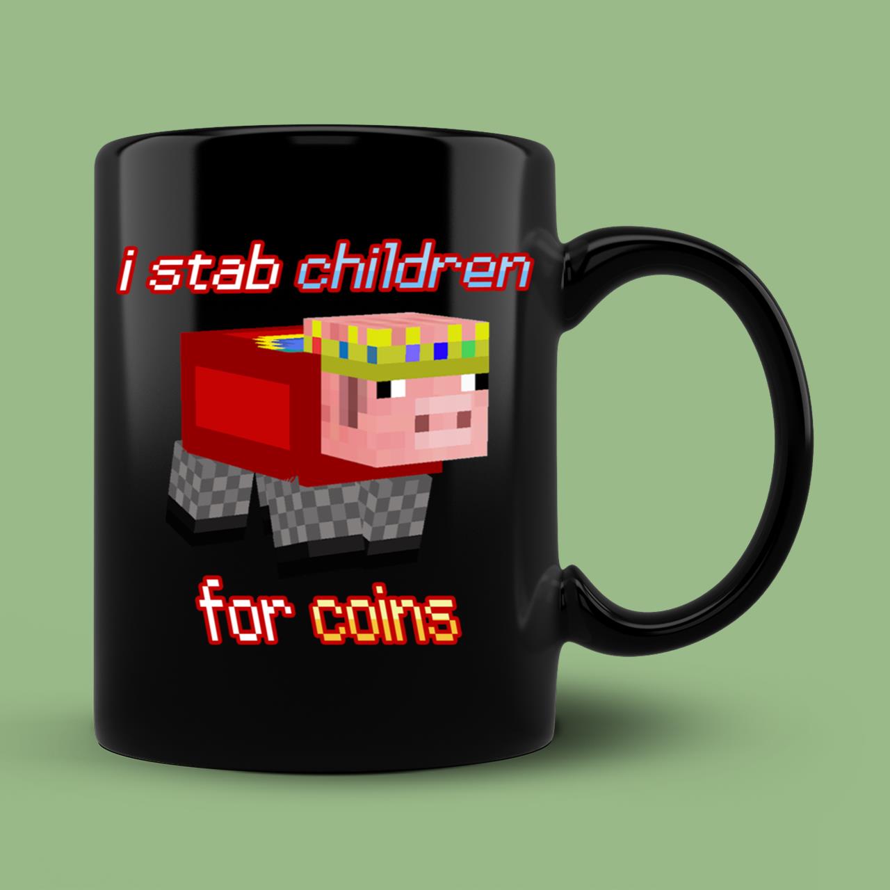 Technoblade I Stab Children for Coins Classic Mug