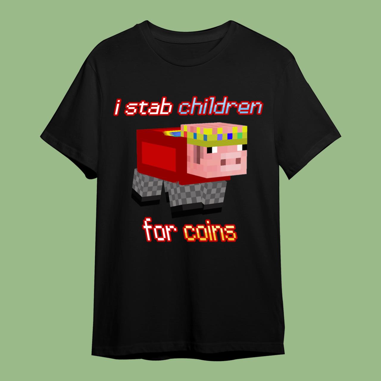 Technoblade I Stab Children for Coins Classic T-Shirt