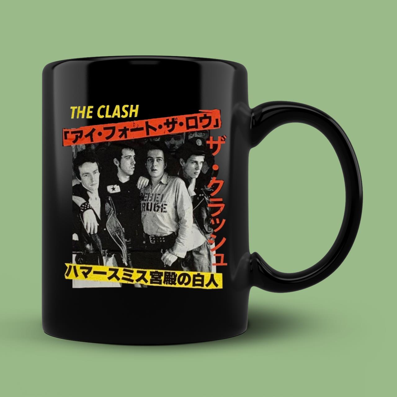 The Clash T Shirt  Japan Kanji 100% Official Mug