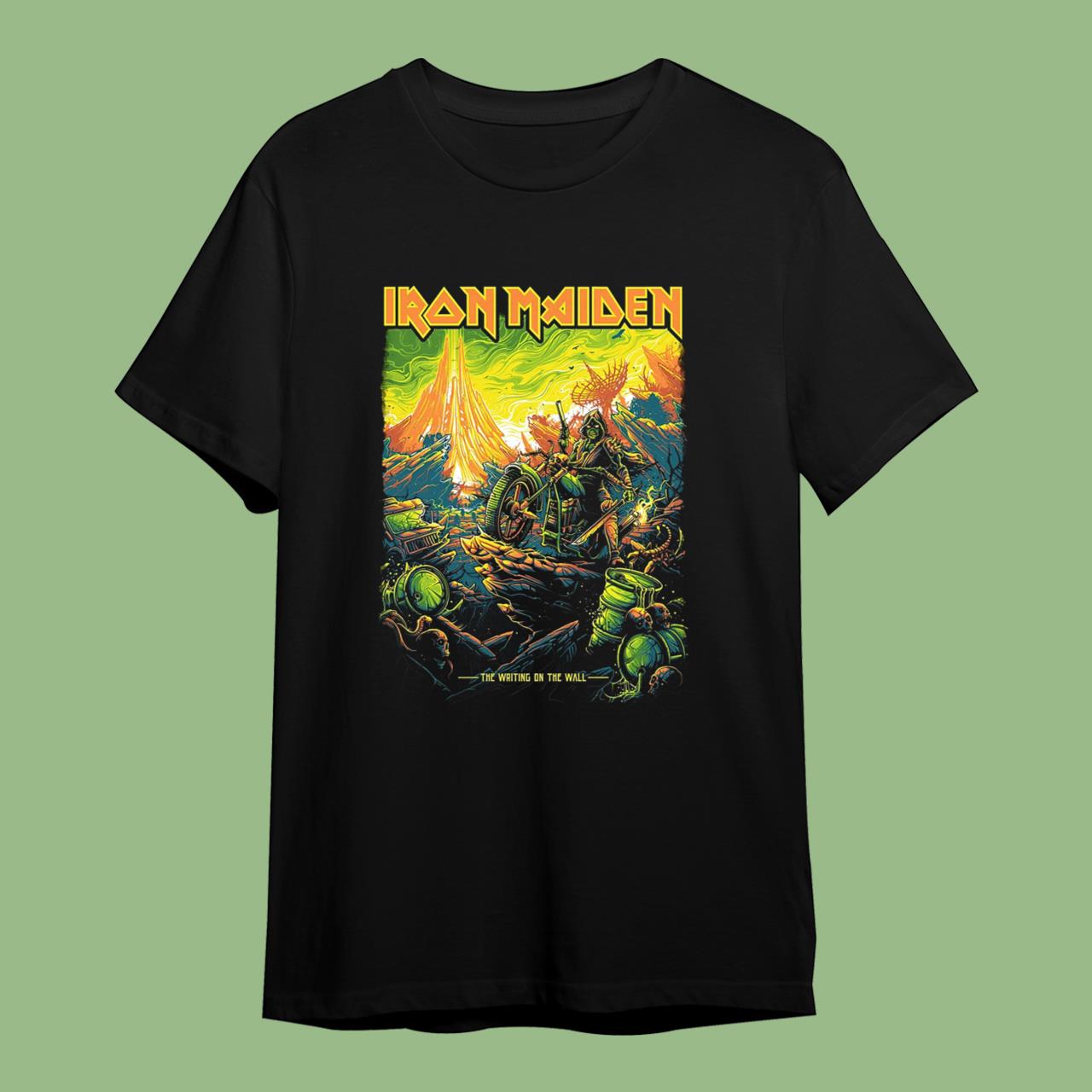 The Writing on the Wall 2022 Tour Iron Maiden T-Shirt