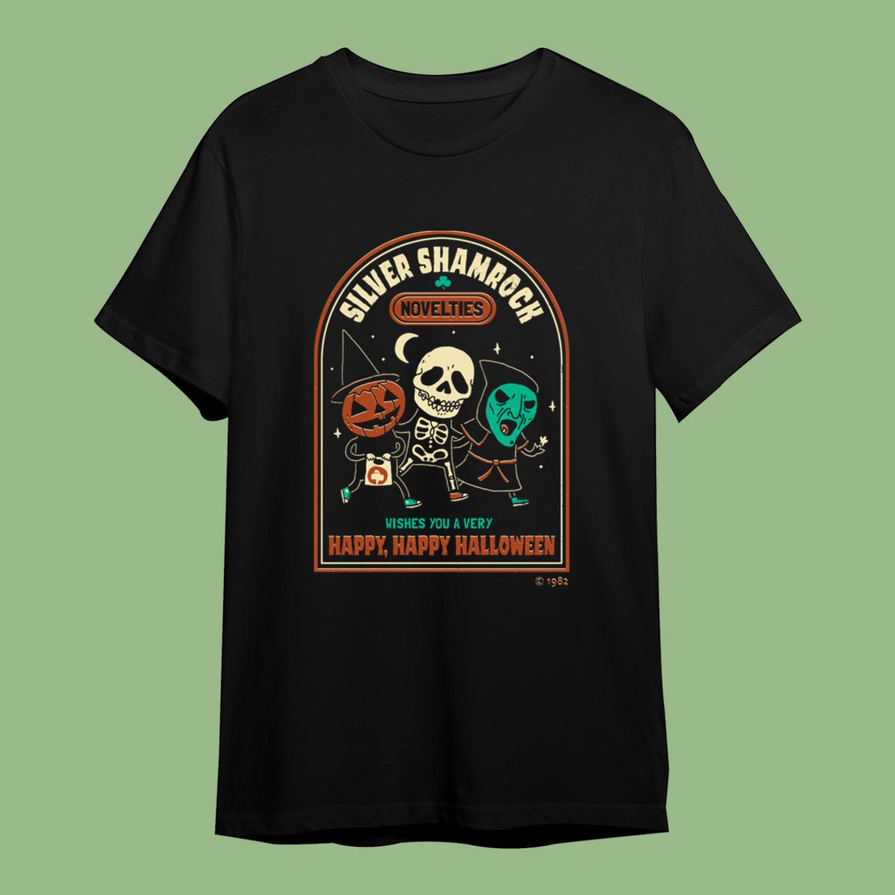 Wishes You A Very Happy Happy Halloween T-Shirt