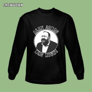 Alex Jones Was Right Sweatshirt