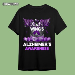 Alzheimer Shirts Gift Products Dad's Wings Memorial