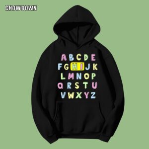 Back To School Funny Pre-K Kindergarten Hi Alphabet Teachers Students Hoodie