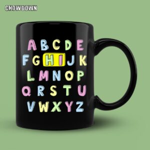 Back To School Funny Pre-K Kindergarten Hi Alphabet Teachers Students Mug