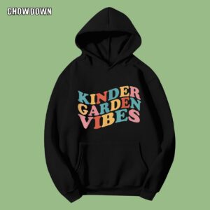 Back To School Hoodie Kindergarten Vibes Back to School For Teachers Students