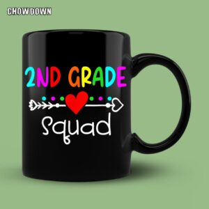 Back To School Mug Team 2nd Second Grade Squad Teachers Students