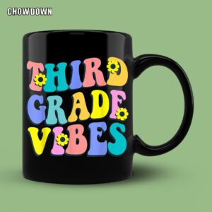 Back To School Mug Third Grade Vibes 3rd Grade Team Teachers Students First Day of School