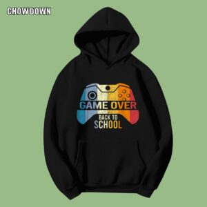 Back to School Funny Game Over Teachers Students Hoodie