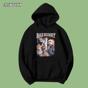 Bad Bunny Vintage Shirt Heavy Metal Hoodie