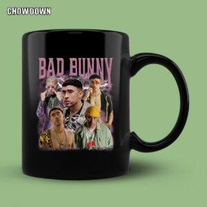 Bad Bunny Vintage Shirt Rap Hip-hop Unisex 90s Tee Mug