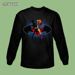 Batgirl And Supergirl Dc Comics Sweatshirt