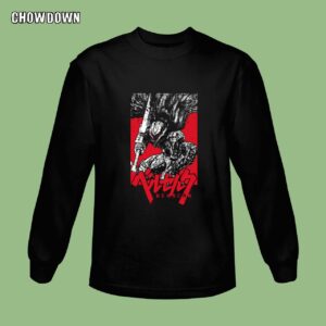 Berserk Shirt Vintage Berserk Anime Shirt Guts Kentaro Miura Shirt Manga Men Sweatshirt