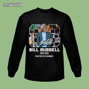 Bill Russell Thank You For The Memories Signature Sweatshirt