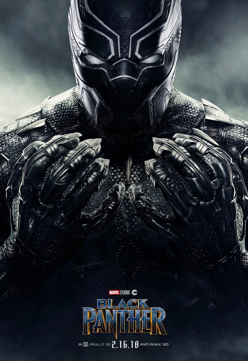 Black Panther Chinese Poster Movie Poster Marvel Comics Black Panther Poster