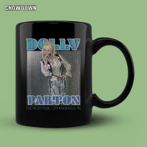 Dolly Parton Sent from Above Retro Mug