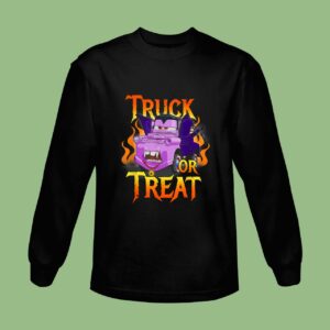 Disney Pixar Cars Halloween Vampire Truck Or Treat Sweatshirt