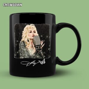 Dolly Parton On the Mic Mug