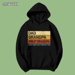 Fathers Day Gifts For Husband Mens Fathers Day Gift from Grandkids Dad Grandpa Great Grandpa Hoodie