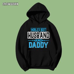 Fathers Day Gifts For Husband World's Best Husband And Daddy Father's Day Hoodie
