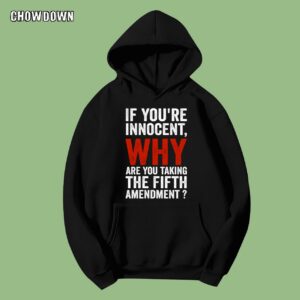 Fifth Amendment Hoodie Donal Trump