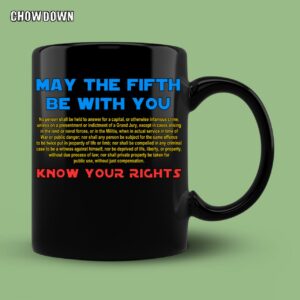 Fifth Amendment Mug May The Fifth Be With You