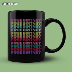 Free Britney Griner Retro Rainbow Vintage Mug