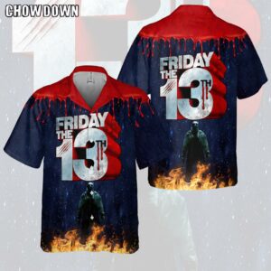Friday The 13th Halloween Hawaiian Shirt