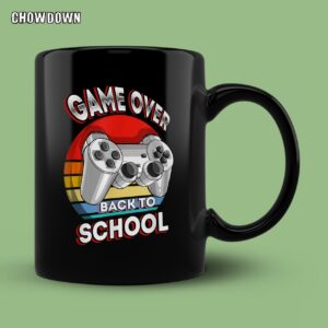 Funny Game Over Teachers Students Controller Back To School Mug