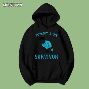 Funny Tummy Ache Survivor Hoodie