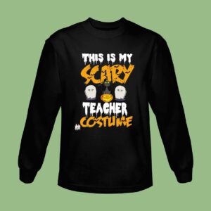 Halloween Scary Teacher Costume Sweatshirt