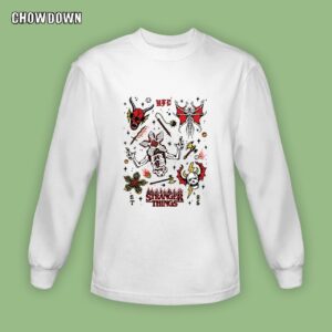 Hellfire Club T Shirt Stranger Things Icon Collage Graphic Tee Sweatshirt