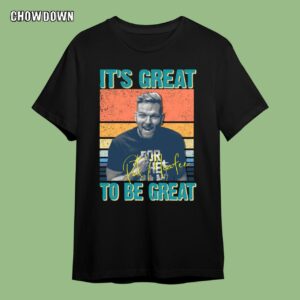 It's Great To Be Great Pat Mcafee Retro Shirt