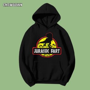 Jurassic Park Jurassic Fart Shirt Kids Adults Dad Jokes Farting Dinosaur Hoodie