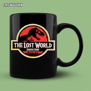 Jurassic Park Pink And Teal Clever Girl Circle Premium Mug