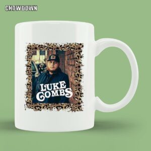 Luke Combs Cheetah Leopard Print Country Music Mug