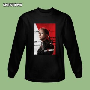Marvel Black Widow Character Poster Sweatshirt
