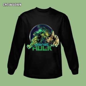 Marvel Planet Hulk & Korg The Dynamic Duo Graphic Sweatshirt
