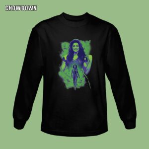 Marvel She-Hulk Attorney At Law Jennifer Transformation Sweatshirt