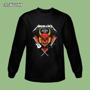 Metallica Hellfire Club Shirt Stranger Things Vintage Sweatshirt