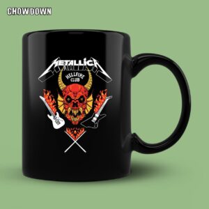 Metallica Hellfire Club Shirt Stranger Things Vintage Mug