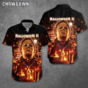 Michael Myers Halloween Hawaiian Tee Shirt