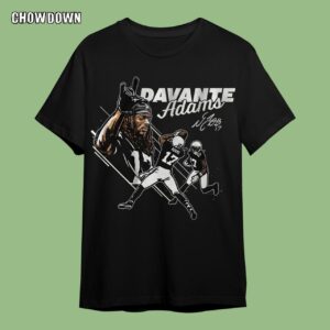 NFL Davante Adams Signature T-Shirt For Las Vegas Raiders Fan