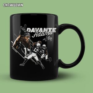 NFL Davante Adams Signature Mug For Las Vegas Raiders Fan