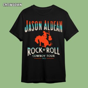 New Jason Aldean Back In The Saddle Tour 2022 T-Shirt